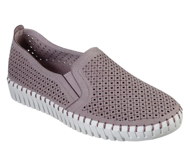 Skechers Dam Ljus Lila Platta Skor - Sepulveda Blvd - A La Mode - Sverige (UNBLD-8593)